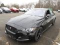 2018 Santorini Black Metallic Jaguar XE 35t R-Sport AWD  photo #8