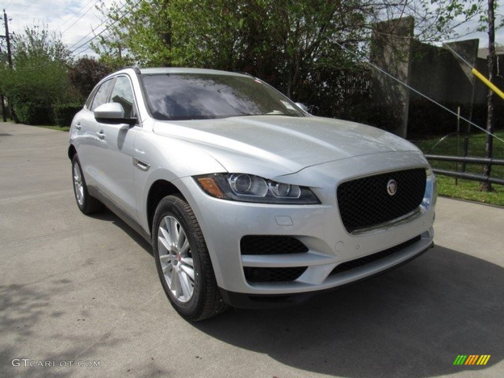 2018 F-PACE 25t AWD Prestige - Indus Silver Metallic / Ebony photo #2