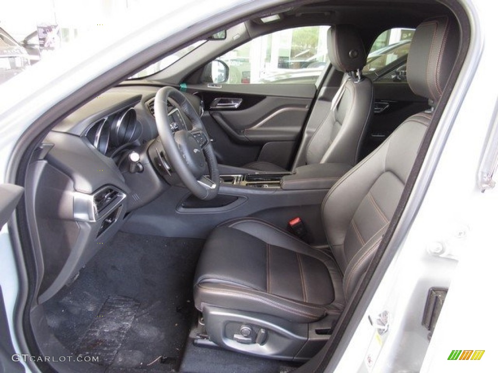 2018 F-PACE 25t AWD Prestige - Indus Silver Metallic / Ebony photo #3