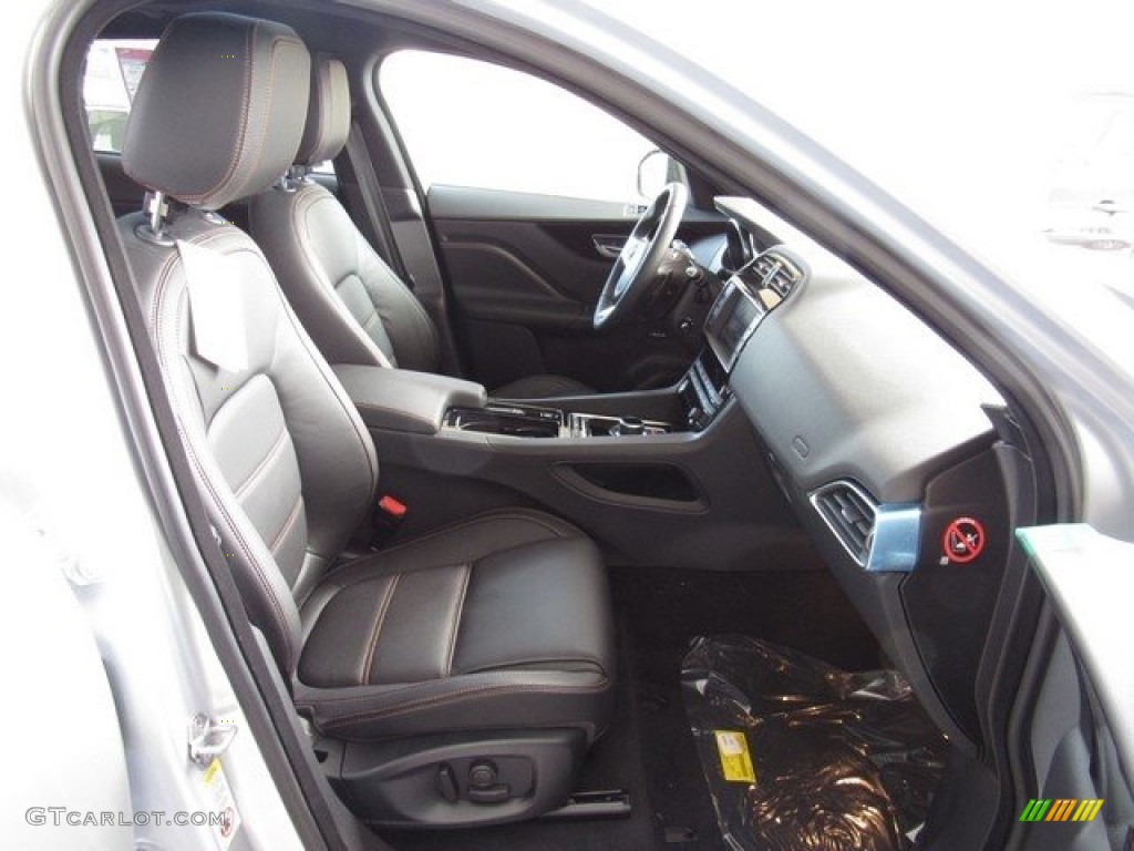 2018 F-PACE 25t AWD Prestige - Indus Silver Metallic / Ebony photo #5