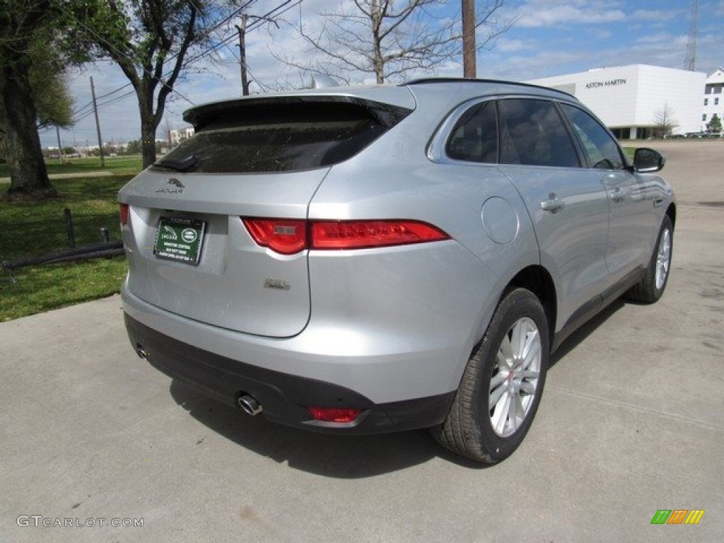2018 F-PACE 25t AWD Prestige - Indus Silver Metallic / Ebony photo #7