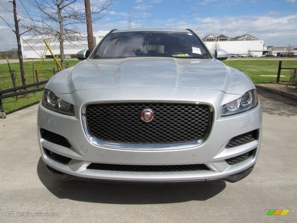 2018 F-PACE 25t AWD Prestige - Indus Silver Metallic / Ebony photo #9