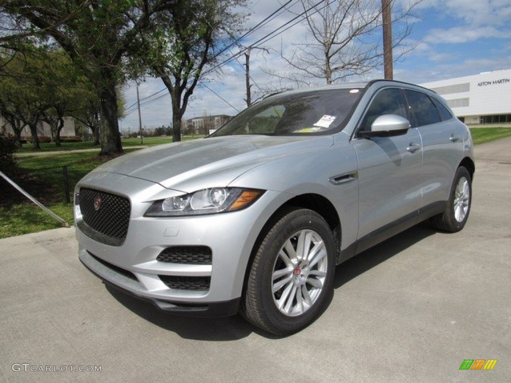 2018 F-PACE 25t AWD Prestige - Indus Silver Metallic / Ebony photo #10