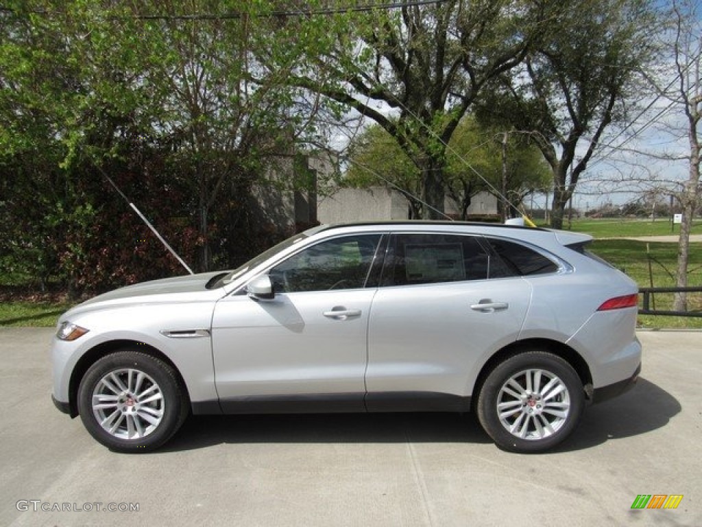 2018 F-PACE 25t AWD Prestige - Indus Silver Metallic / Ebony photo #11