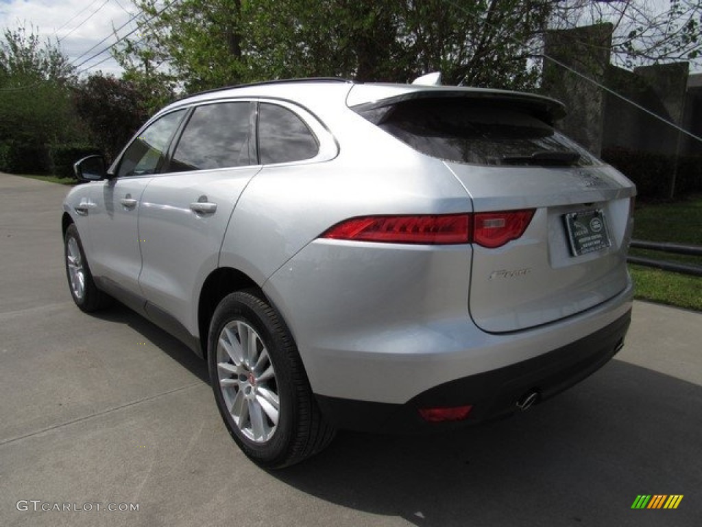 2018 F-PACE 25t AWD Prestige - Indus Silver Metallic / Ebony photo #12