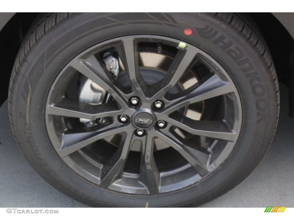 2018 Explorer XLT - Shadow Black / Ebony Black photo #4