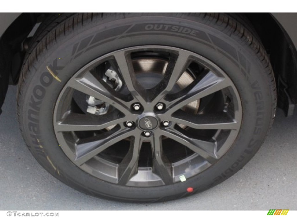 2018 Explorer XLT - Shadow Black / Ebony Black photo #9