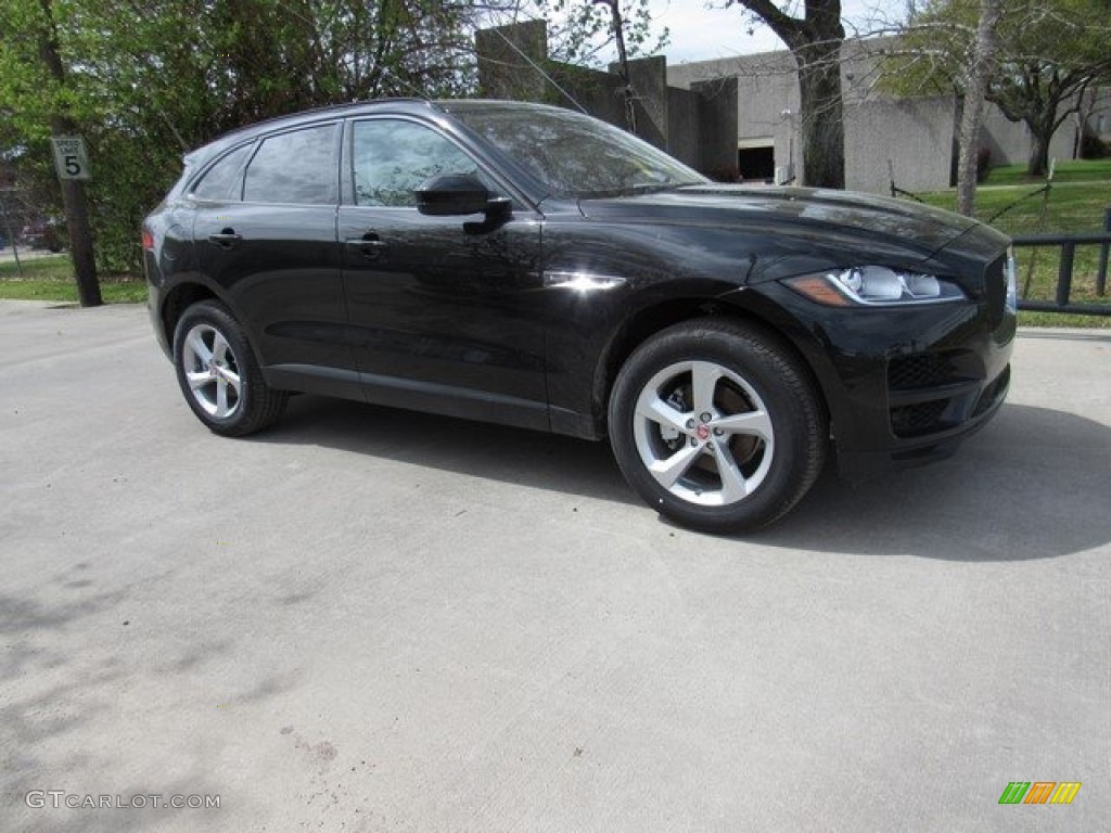 Santorini Black Metallic Jaguar F-PACE