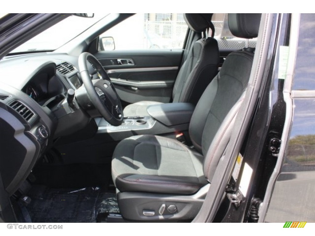 2018 Explorer XLT - Shadow Black / Ebony Black photo #13