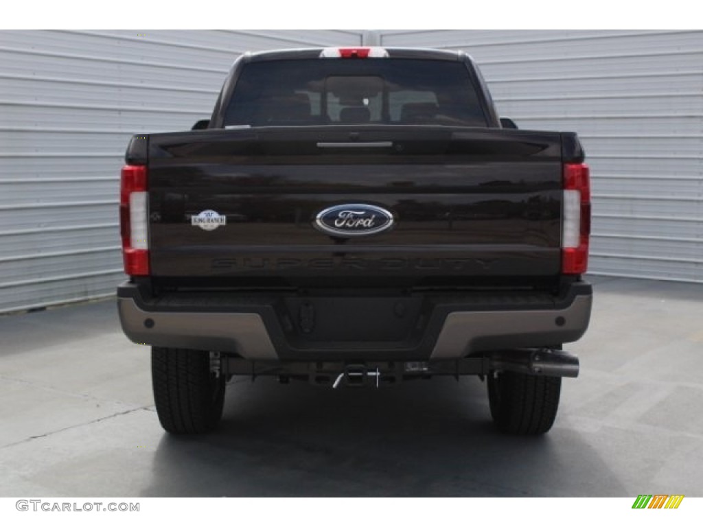 2018 F250 Super Duty King Ranch Crew Cab 4x4 - Magma Red / King Ranch Kingsville Java photo #7