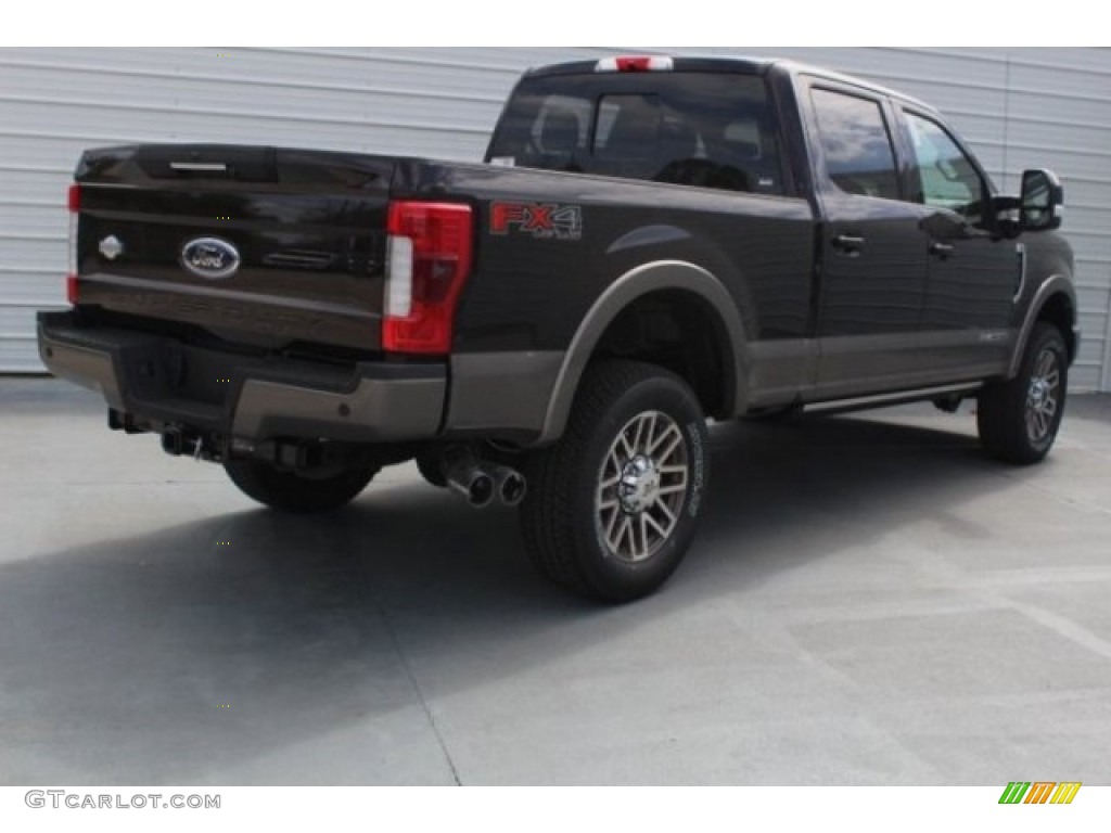 2018 F250 Super Duty King Ranch Crew Cab 4x4 - Magma Red / King Ranch Kingsville Java photo #8