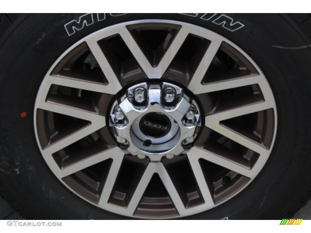 2018 F250 Super Duty King Ranch Crew Cab 4x4 - Magma Red / King Ranch Kingsville Java photo #10
