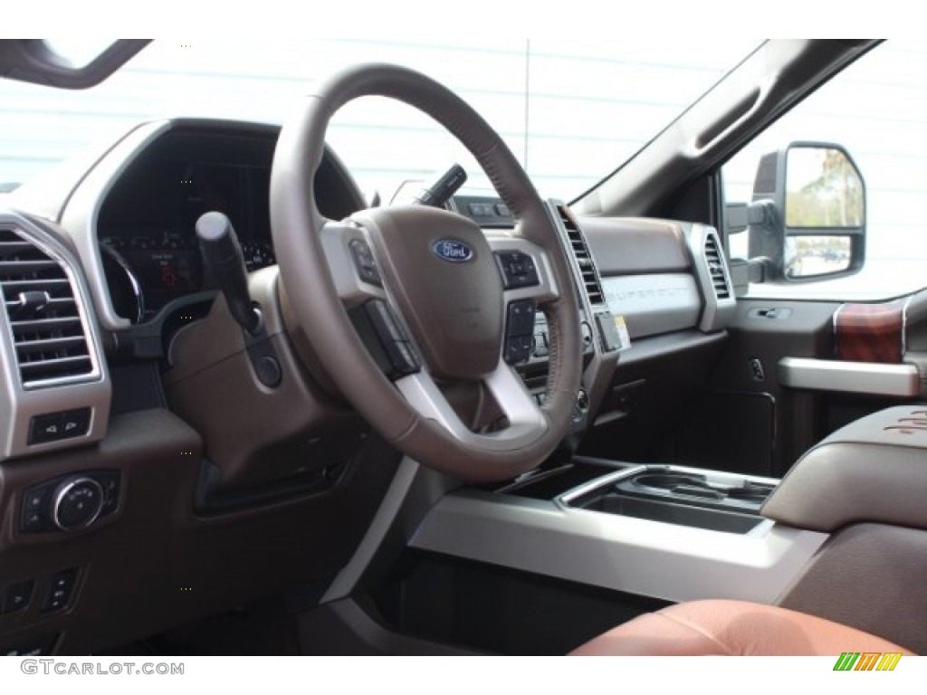 2018 F250 Super Duty King Ranch Crew Cab 4x4 - Magma Red / King Ranch Kingsville Java photo #12