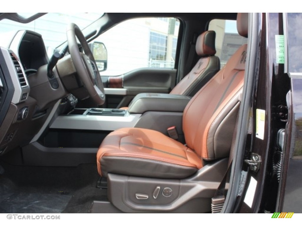 2018 F250 Super Duty King Ranch Crew Cab 4x4 - Magma Red / King Ranch Kingsville Java photo #13