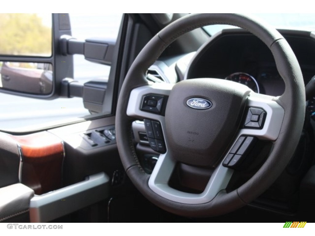 2018 F250 Super Duty King Ranch Crew Cab 4x4 - Magma Red / King Ranch Kingsville Java photo #23