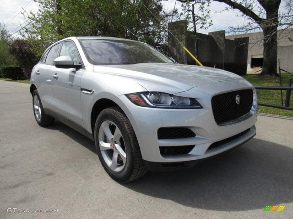 2018 F-PACE 30t AWD Premium - Indus Silver Metallic / Ebony photo #2