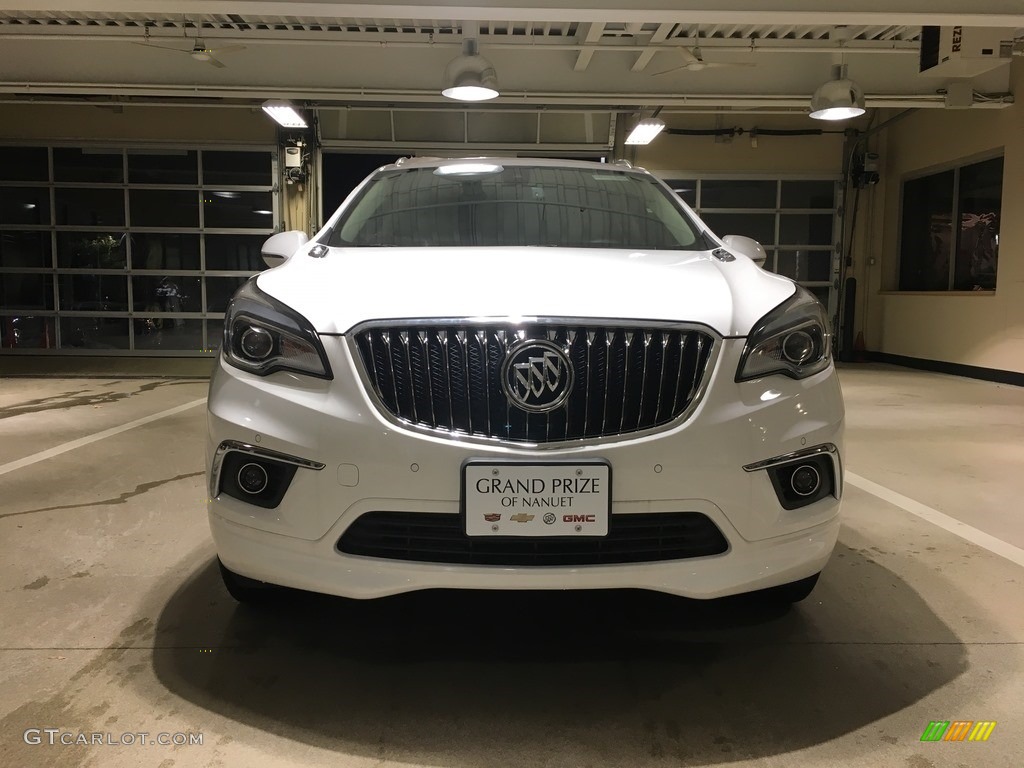 2018 Envision Premium AWD - Summit White / Light Neutral photo #8