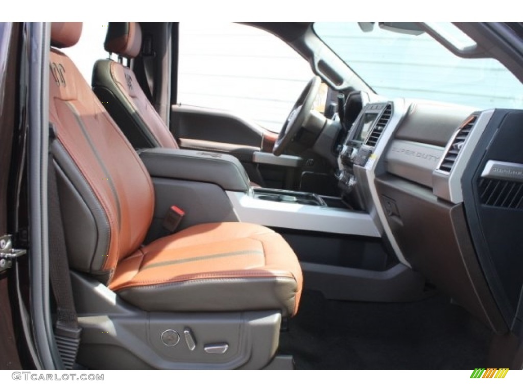 2018 F250 Super Duty King Ranch Crew Cab 4x4 - Magma Red / King Ranch Kingsville Java photo #31