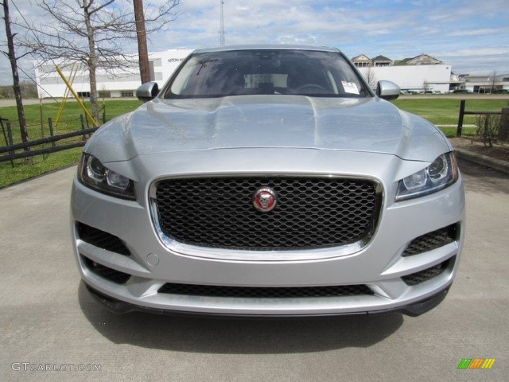 2018 F-PACE 30t AWD Premium - Indus Silver Metallic / Ebony photo #8
