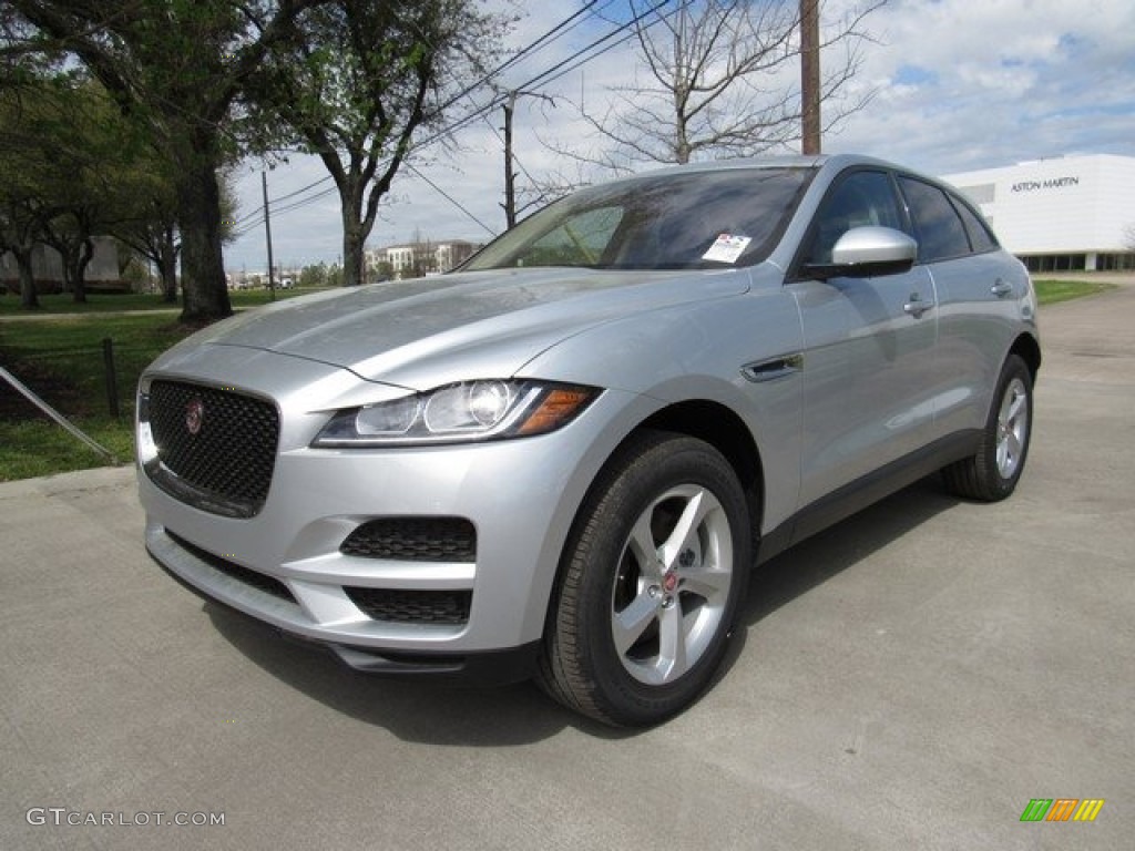 2018 F-PACE 30t AWD Premium - Indus Silver Metallic / Ebony photo #9