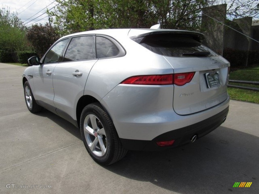 2018 F-PACE 30t AWD Premium - Indus Silver Metallic / Ebony photo #11