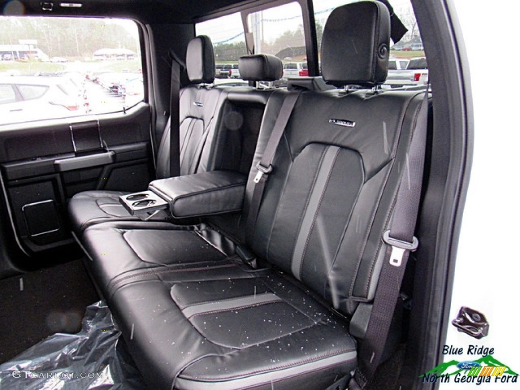 2018 F450 Super Duty Platinum Crew Cab 4x4 - White Platinum / Black photo #13