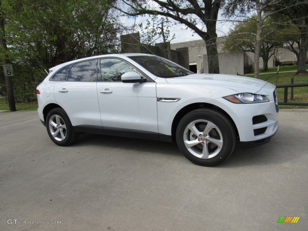 Yulong White Metallic Jaguar F-PACE