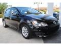 2015 Black Volkswagen Golf 4 Door 1.8T S  photo #2
