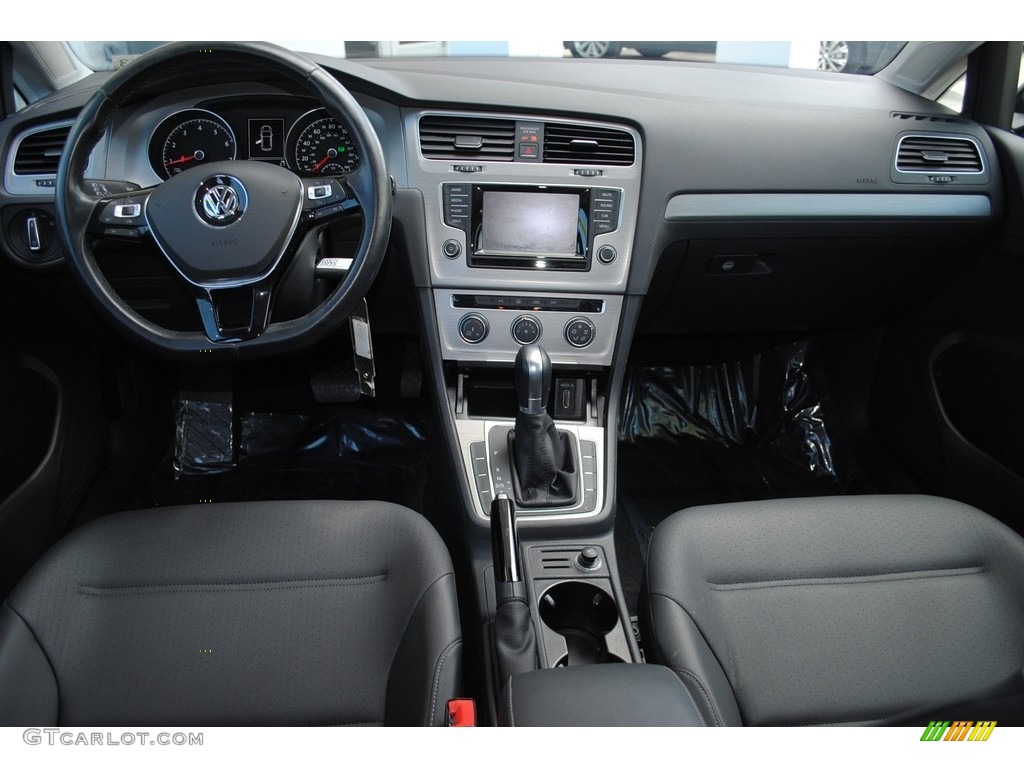 2015 Golf 4 Door 1.8T S - Black / Black photo #13