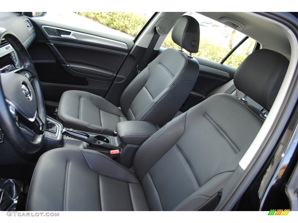2015 Golf 4 Door 1.8T S - Black / Black photo #14