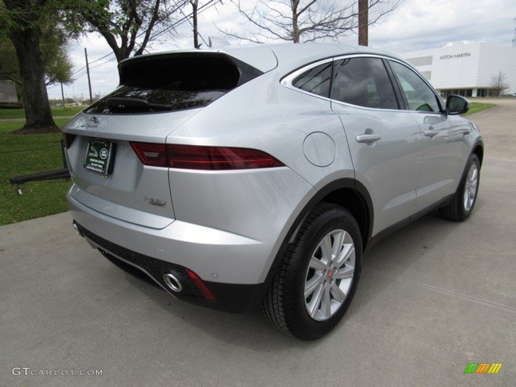 2018 E-PACE S - Indus Silver Metallic / Ebony/Ebony photo #7