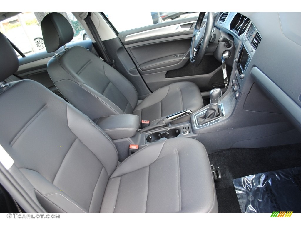 2015 Golf 4 Door 1.8T S - Black / Black photo #18
