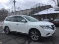 2013 Moonlight White Nissan Pathfinder Platinum 4x4  photo #3