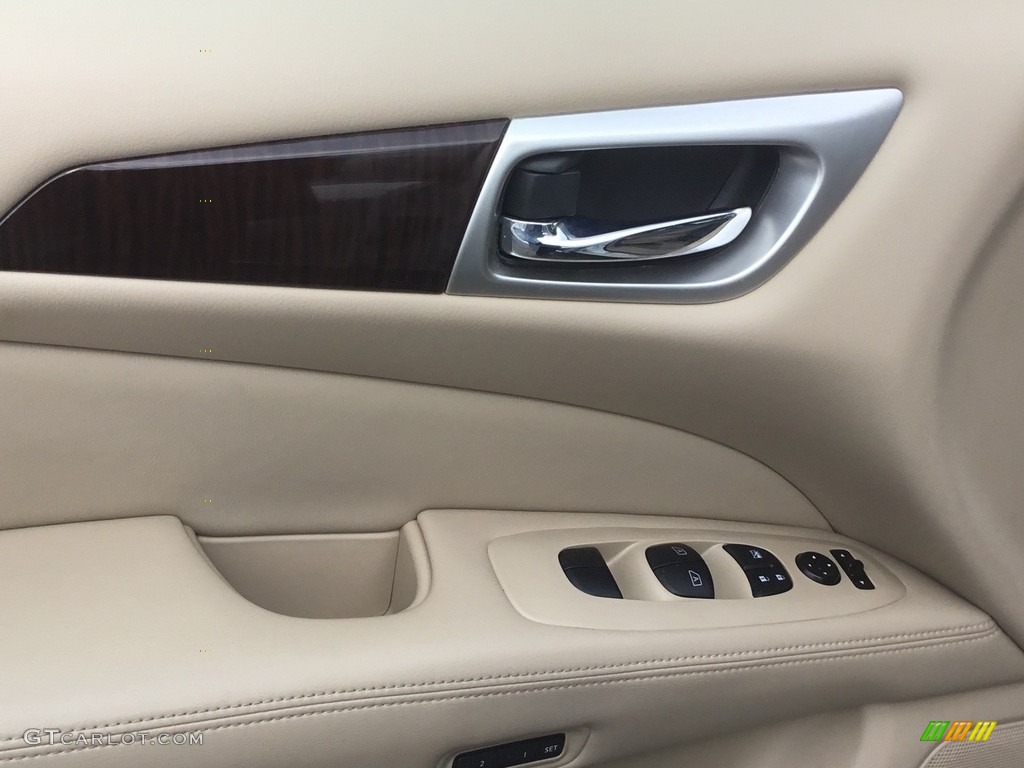 2013 Pathfinder Platinum 4x4 - Moonlight White / Almond photo #8