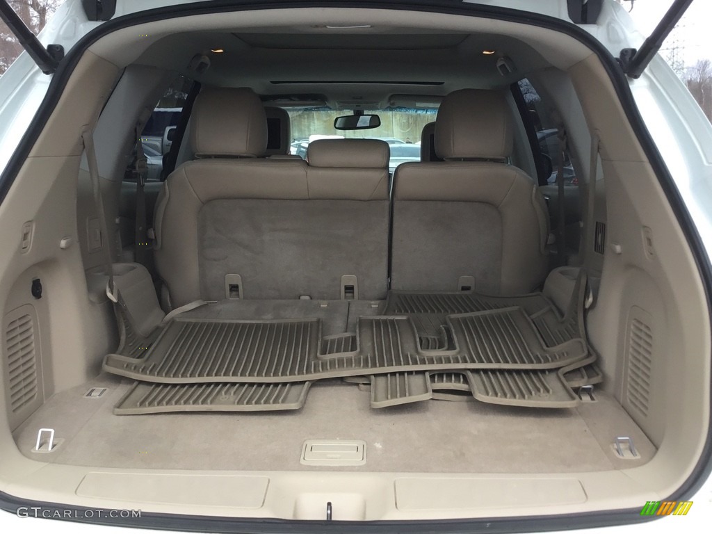 2013 Pathfinder Platinum 4x4 - Moonlight White / Almond photo #21