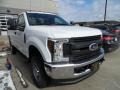 Oxford White - F250 Super Duty XL Regular Cab 4x4 Photo No. 2