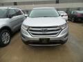 2018 Ingot Silver Ford Edge SEL AWD  photo #2