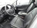 Ebony Black 2018 Ford EcoSport Titanium 4WD Interior Color