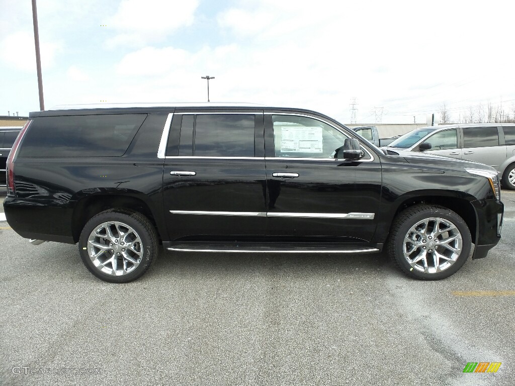 Black Raven 2018 Cadillac Escalade ESV Luxury 4WD Exterior Photo #125962004