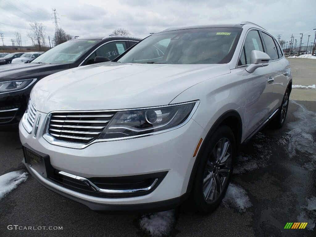 2018 MKX Reserve AWD - White Platinum Metallic Tri-Coat / Cappuccino photo #1