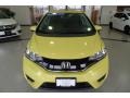 2015 Mystic Yellow Pearl Honda Fit EX  photo #2