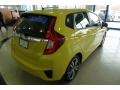 2015 Mystic Yellow Pearl Honda Fit EX  photo #7