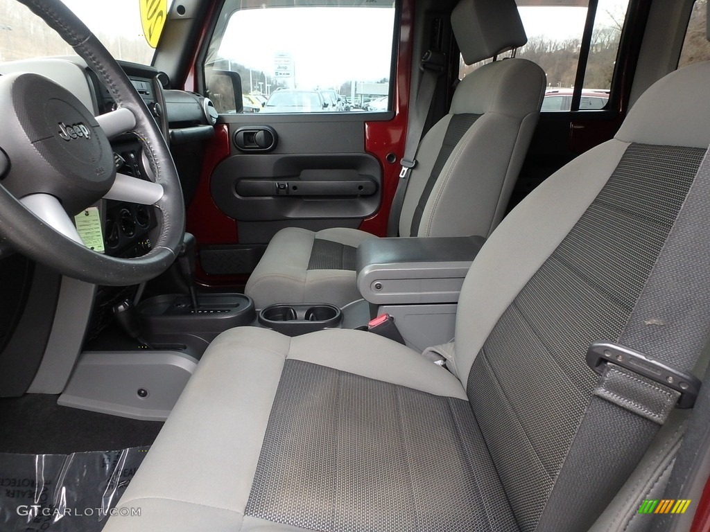 2010 Wrangler Unlimited Sahara 4x4 - Red Rock Crystal Pearl / Dark Slate Gray/Medium Slate Gray photo #12