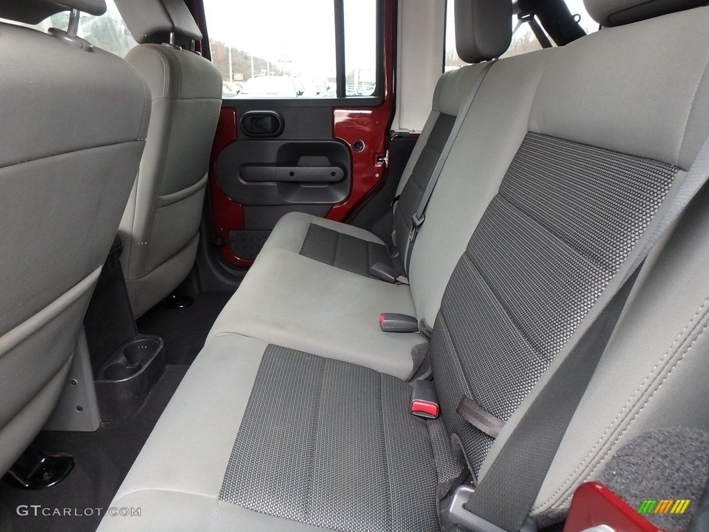 2010 Wrangler Unlimited Sahara 4x4 - Red Rock Crystal Pearl / Dark Slate Gray/Medium Slate Gray photo #13