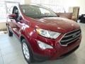 2018 Ruby Red Ford EcoSport SE 4WD  photo #4