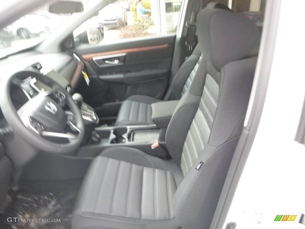 2018 CR-V EX AWD - White Diamond Pearl / Black photo #8