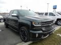 2018 Graphite Metallic Chevrolet Silverado 1500 LTZ Double Cab 4x4  photo #3