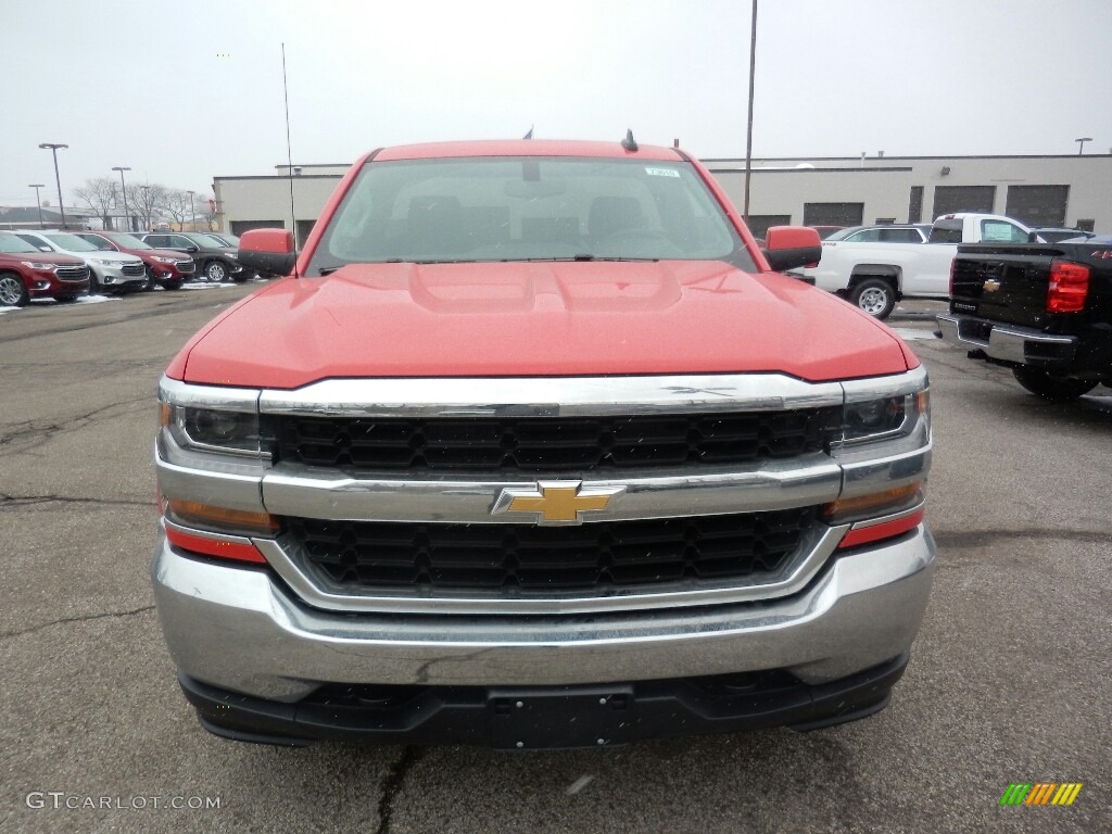 2018 Silverado 1500 LT Regular Cab 4x4 - Red Hot / Jet Black photo #2