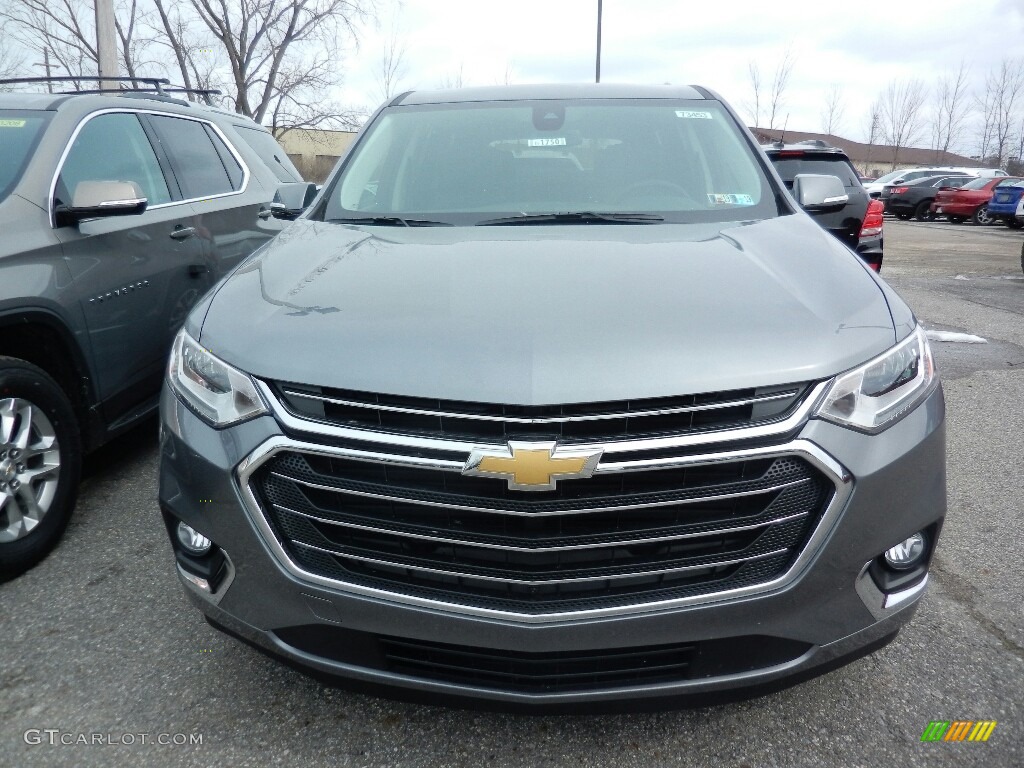 2018 Traverse LT AWD - Satin Steel Metallic / Jet Black photo #2