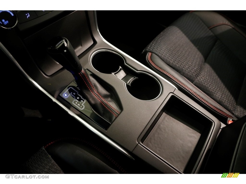 2015 Camry SE - Ruby Flare Pearl / Black photo #11
